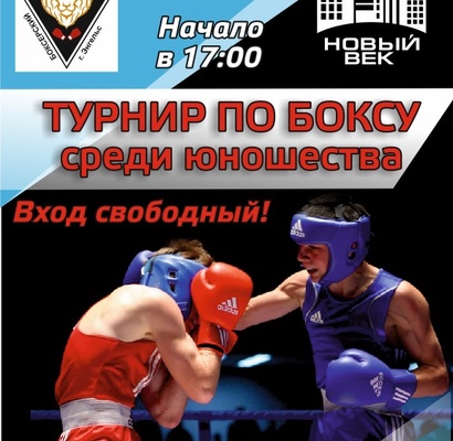 ТУРНИР ПО БОКСУ СРЕДИ ЮНОШЕСТВА